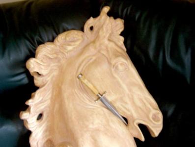 Dagger - Horsehead bust